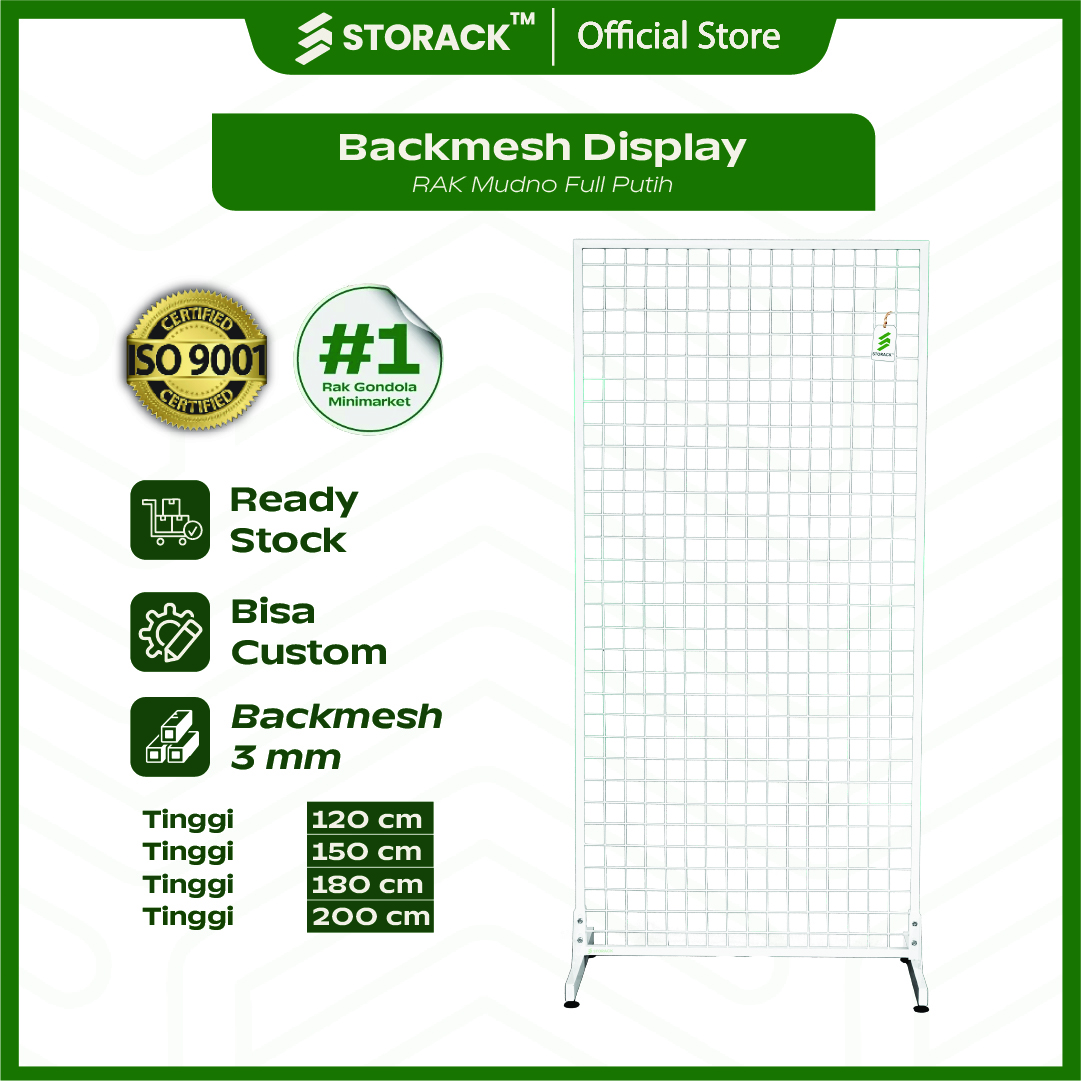 Rak Mundo Rak Backmesh Kaki