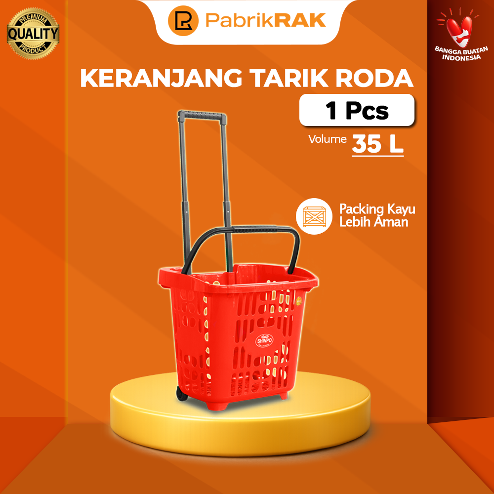 Keranjang Tarik Roda